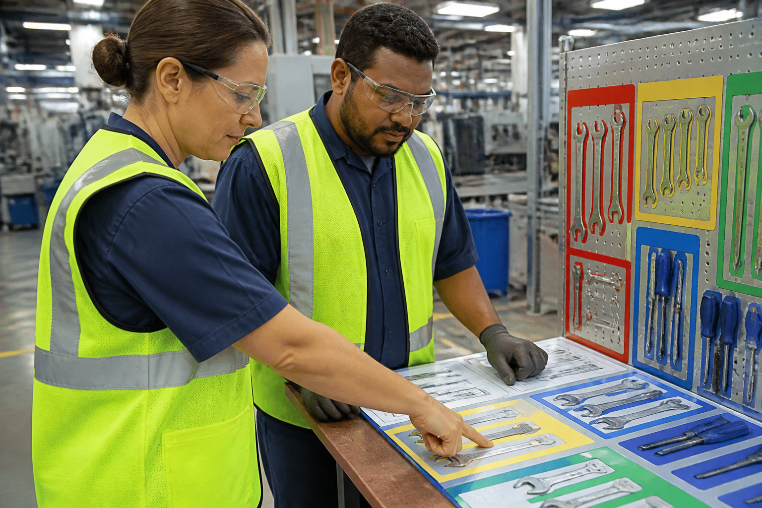 5S Lean Manufacturing Bilingual Workforce Guide